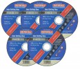 Faithfull Inox Cutting Disc 115 x 1.2 x 22.23mm For 5 £5.06 The Faithfull Inox Cutting Disc Enables A Quick, Very Clean Cut With Minimal Effort. Ideal For Precise, Vibration-free Metal Cutting. Manufactured From Aluminium Oxide Abrasive Grit With Fibreglass Re